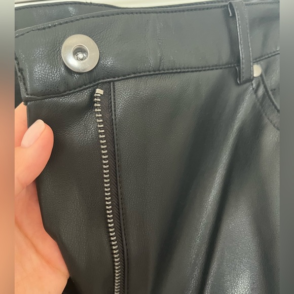 7 for all mankind leather pants - Picture 4 of 6